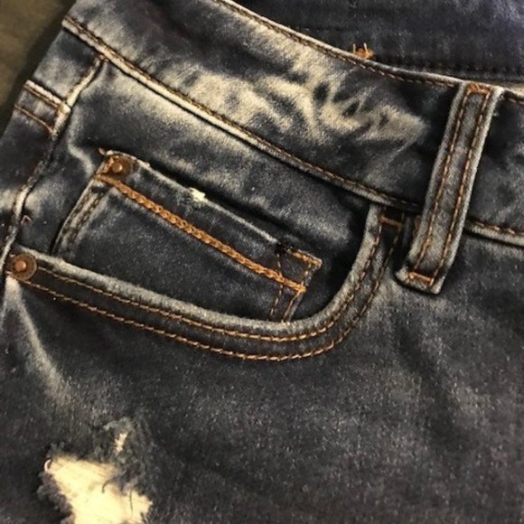 Garage High-Waist Ripped Skinny Jeans - Picture 7 of 13